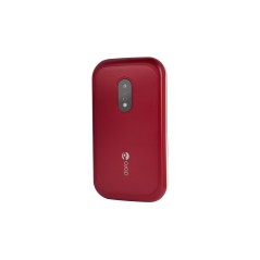 DORO 6040 Red - User-Friendly Mobile Phone with Big Buttons & Easy Navigation - Perfect for Seniors!